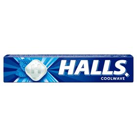 HALLS COOLWAVE MENTHOL-EUKALYPTUS-SÜßIGKEIT 33,5 G