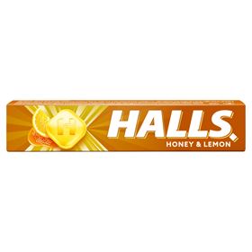 HALLS SÜSSIGKEITEN MIT HONIG- UND ZITRONENGESCHMACK 33,5 G