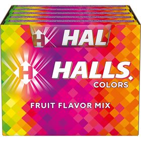 HALLS CANDY COLORS FRUCHT 33,5 G 20 STK