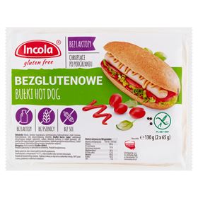 GFS GLUTENFREIES HOT DOG BUN 130 G