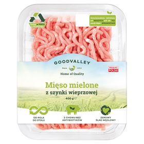 GOODVALLEY SCHINKEN-HACKFLEISCH 400 G KARTE