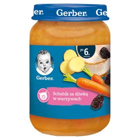 GERBER-POIN-GERICHT MIT PFLAUMEN UND GEMÜSE 190 G