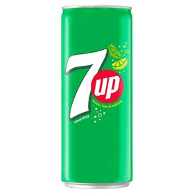 7UP CARBON DRINK 330ML 24 STK