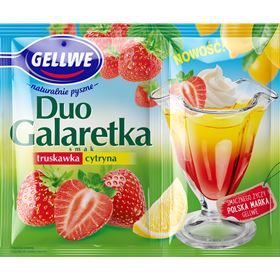 GELLWE JELLY DUO ERDBEERE-ZITRONE 75 G