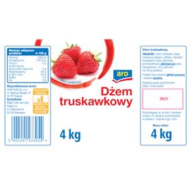 ARO-Marmelade ERDBEERE 4 KG