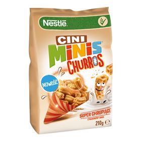 CINI MINIS CHURROS FRÜHSTÜCKSCEREAL 210 G 16 STÜCK