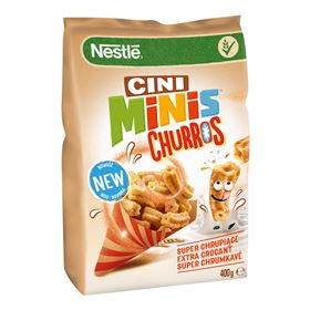 CINI MINIS CHURROS FRÜHSTÜCKSCEREALIEN 400G