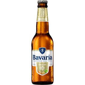 BAWARIA GINGER & LIME ALKOHOLFREIES BIER 330 ML 6 FLASCHEN