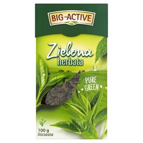 BIG-ACTIVE PURE GREEN LEAF GREEN TEE 100 G