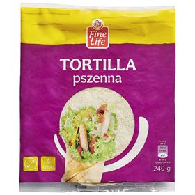 FL TORTILLA PSZ. 25CM 4X60G