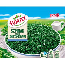 HORTEX-SPINAT MIT CREMESAUCE 400 G