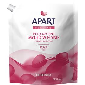 APART FLORAL FLÜSSIGSEIFE ERFRISCHEND, ROSE, 900 ML