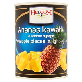 HELCOM ANANASSTÜCKE IN LEICHTEM SIRUP 565 G