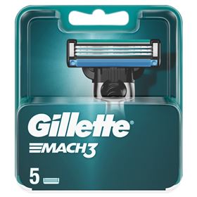 GILLETTE MACH3 SAVER BLADES 5 KARTUSCHEN 10 STÜCK