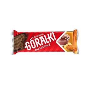 GÓRALKI NOGATOWE WAFELLE, ÜBERZOGEN MIT KAKAO UND FÜLLUNG 45 G