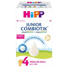 HIPP JUNIOR COMBIOTIK 4 MILCH FÜR KINDER AB 2 JAHREN 550 G