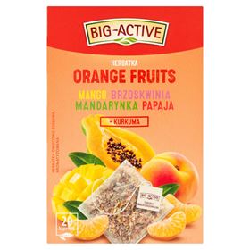 BIG-ACTIVE ORANGE FRUITS TEE 40 G (20 X 2 G) 10 STÜCK