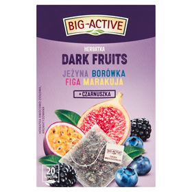 BIG-ACTIVE DUNKLE FRUITS TEE 45 G (20 X 2,25 G) 10 STÜCK