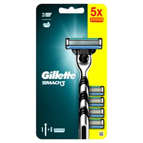 Gillette Mach3 Herrenrasierer – 5 Klingen