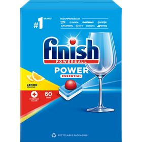 FINISH POWER ESSENTIAL LEMON SPÜLTABLETTEN 60 STK