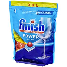 FINISH POWER LEMON SPÜLTABLETTEN 1152 G (72 STÜCK) 4 PACKUNGEN