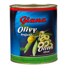 GIANA SCHEIBEN GRÜNE OLIVEN 3 KG