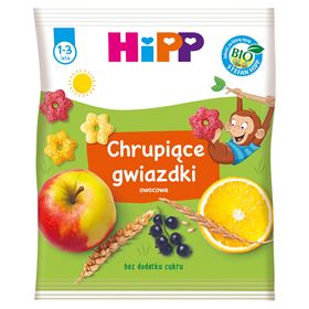 HIPP BIO KNUSPRIGE FRUCHTSTERNE 1-3 JAHRE 30 G