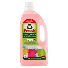 FROSCH Granatapfel-Gel zum Waschen von Stoffen, 1,5 l (30 Wäschen)