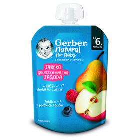 GERBER DESERK APFEL-BIRNE-HIMBEER-HIRSE 80 G