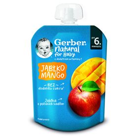 GERBER DESERK APFEL MANGO 80 G