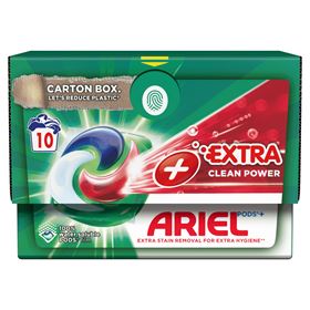 ARIEL EXTRA CLEAN WÄSCHEKAPSELN 10 KAPSELN