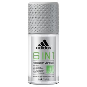 ADIDAS 6 IN 1 ANTITranspirant Ball auf 50 ml