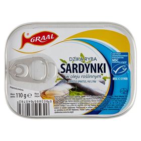 GRAAL-SARDINEN IN PFLANZENÖL 110 G