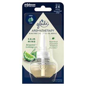 GLADE AROMATHERAPIE CALM MIND NACHFÜLLUNG FÜR ELEKTRISCHEN DIFFUSOR BERGAMOTTE + ZITRONENGRAS 17,4 ML