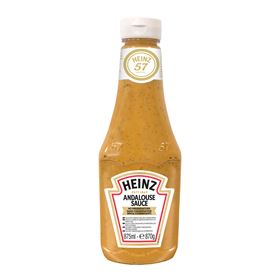 HEINZ SAUCE ANDALOUSE – KALTE SAUCE MIT TOMATENPUSH UND CAYENNEPFEFFER 875 ML 6 STÜCK