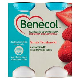 BENECOL DRINK 4X 67,5G ERDBEERE