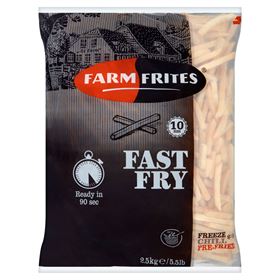 FARM FRITES FAST STRAIGHT FRITTES 10 X 10 MM gefroren 2,5 kg