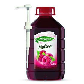 HERBAPOL RASPBERRY MAX PREMIUM FRUCHTSIRUP MIT PUMPE 2,85 L