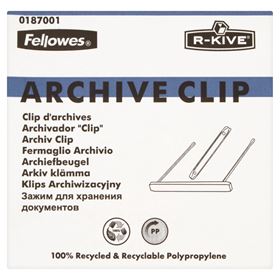 FELLOWES ARCHIVCLIP 50 STK