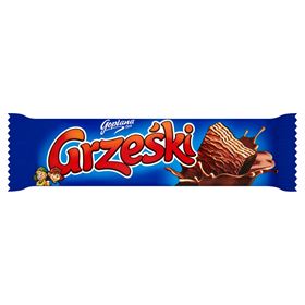 GOPLANA SCHOKOLADE GRZEŚKI WAFELLE 36 G