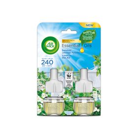 AIR WICK ÄTHERISCHE ÖLE ELEKTRISCHER ERFRISCHER ERFRISCHUNG SOMMERMORGEN FRISCHE 19 ML 2 STÜCK