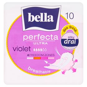 BELLA PERFECTA ULTRA VIOLET Damenbinden 10 STK