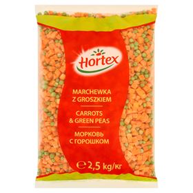 HORTEX-KAROTTEN MIT ERBSEN 2,5 KG