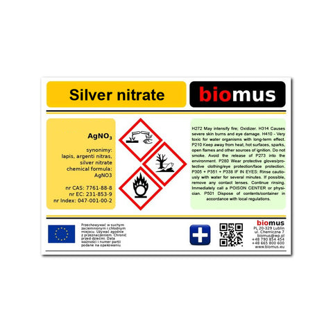 Silver nitrate Lapis agno3 5g BIOMUS