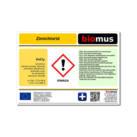 Zinnchlorid. Wasserfrei 100g BIOMUS