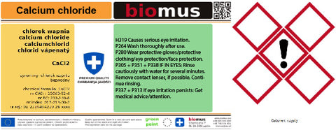 Calciumchlorid wasserfreies reines Calciumchlorid CACL2 1kg BIOMUS