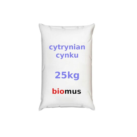 Zinkcitrat Dihydrat 25kg BIOMUS