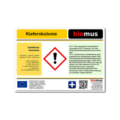 Pinienharz 1kg BIOMUS