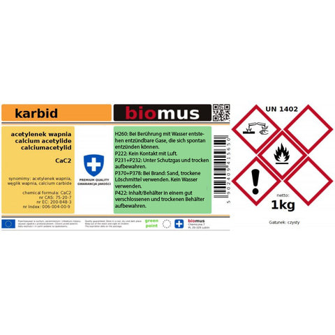 Calciumcarbid Biomus 25 kg