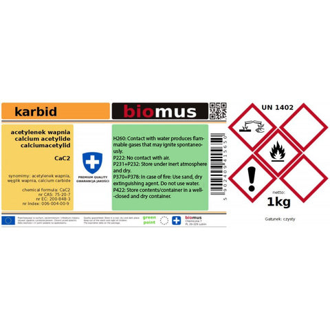 Calciumcarbid Biomus 25 kg